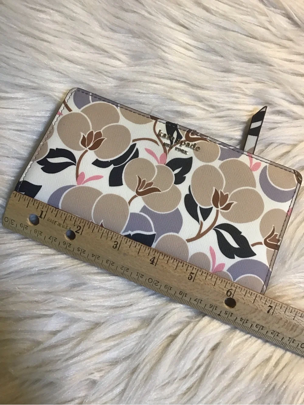 Kate spade floral pattern wallet